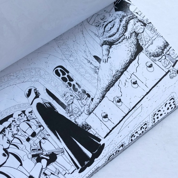 NEW Star Wars Adult Coloring Book  Marvel Disney + Mini Puzzle NEW - Picture 11 of 16